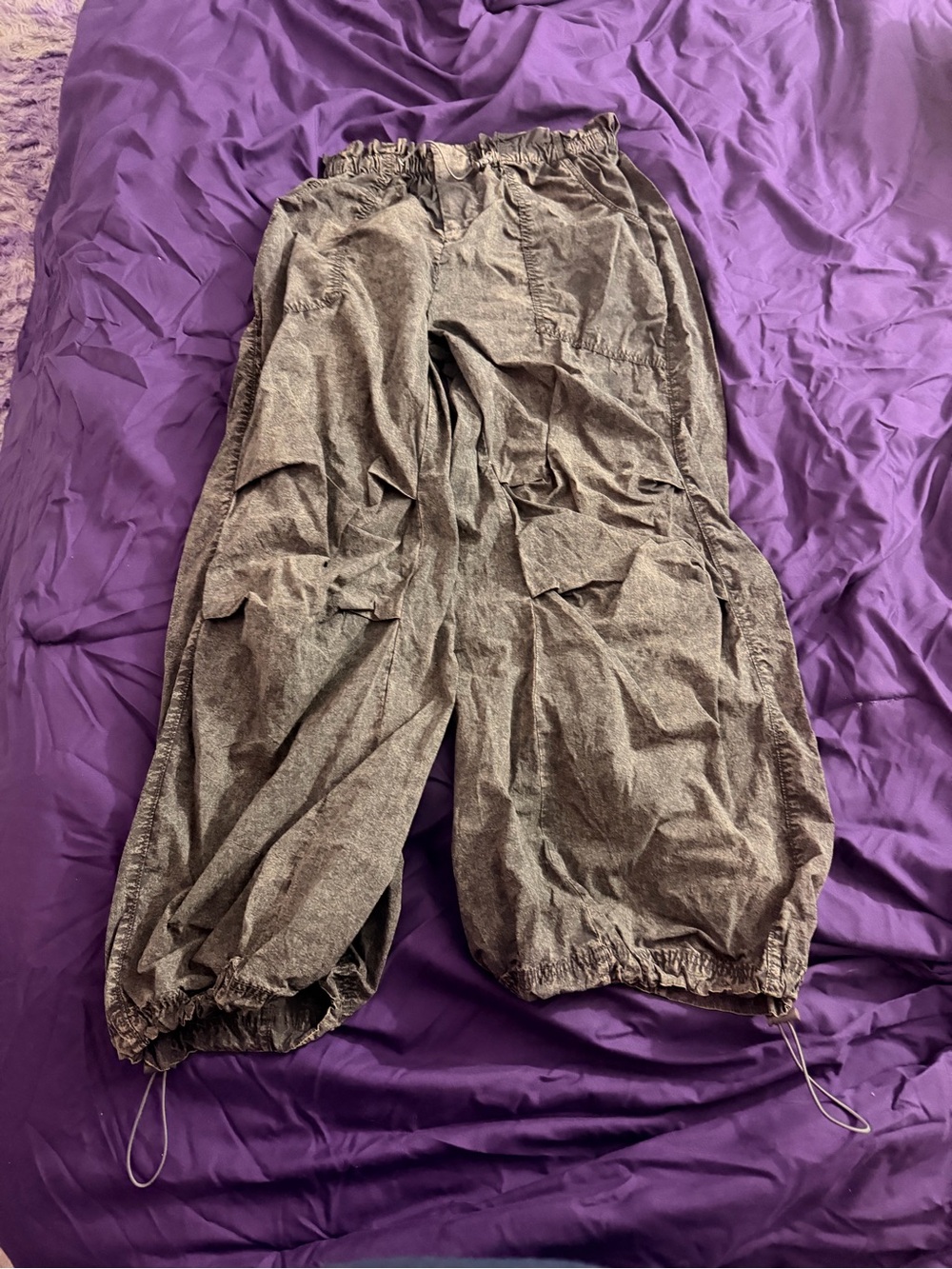 Urban Outfitters Gray Cargo Jogger Pants